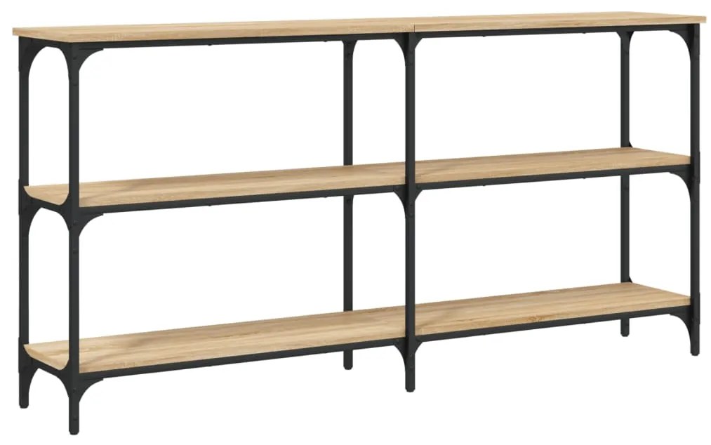 vidaXL Τραπέζι Κονσόλα Sonoma Δρυς 150x29x75 εκ. Επεξεργασμένο Ξύλο