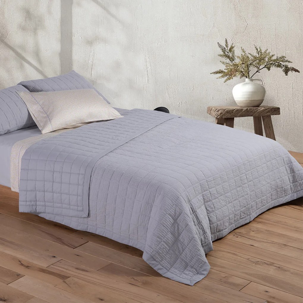 Κουβερλί Υπέρδιπλο (230x240) Nef-Nef Homeware Elements Olympia Grey