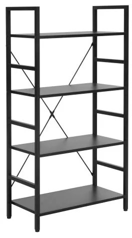 REGAŁ LOFT R4 CZARNY DIOMMI-80-3702
