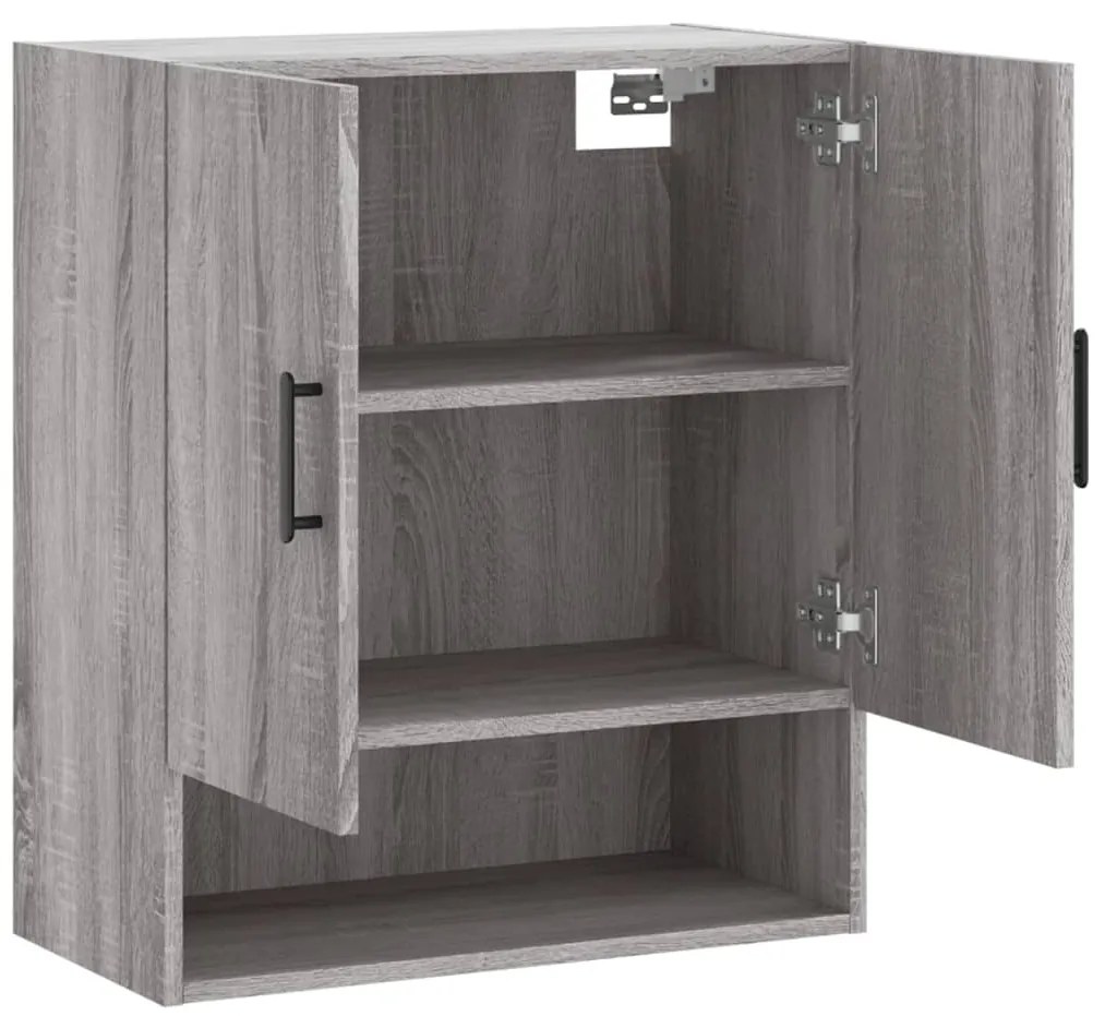vidaXL Ντουλάπι Τοίχου Γκρι Sonoma 60 x 31 x 70 εκ. από Επεξεργ. Ξύλο
