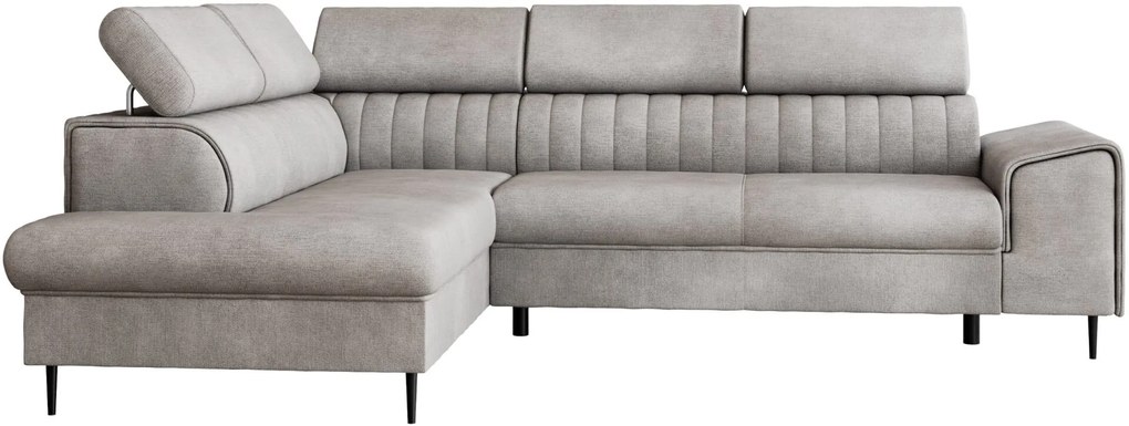 Γωνιακός καναπές Kadurin-Gkri Anoixto-Αριστερή - 276.00Χ206.00Χ81.00cm
