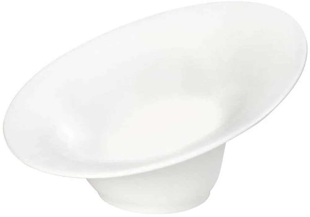Μπωλ Σερβιρίσματος Flow Wavy FUK168K2 21,5x19,5x11cm White Espiel Πορσελάνη