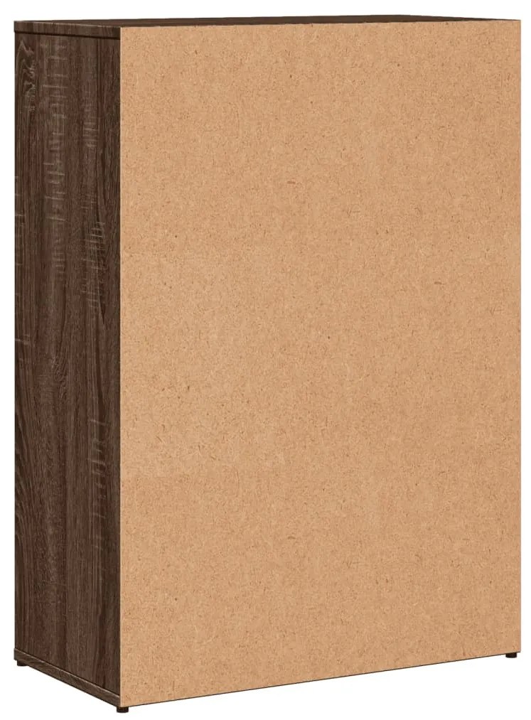 vidaXL Βοηθητικά Ντουλάπια 2 τεμ. Καφέ Δρυς 60x30x84 εκ. Επεξ. Ξύλο