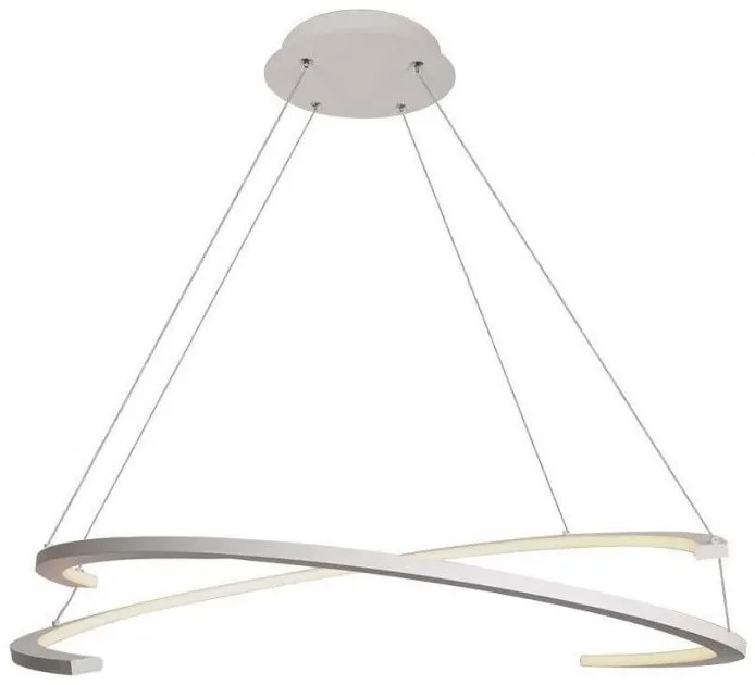 Κρεμαστό Φωτιστικό Οροφής LED 48W 230V 5150lm IP20 Triac Dimmable Θερμό Λευκό Άσπρο 14986 VTAC 14986 Λευκό