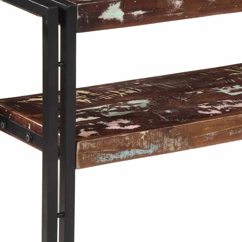 vidaXL Τραπέζι Κονσόλα 90 x 30 x 75 εκ. Μασίφ Ανακυκλωμένο Ξύλο