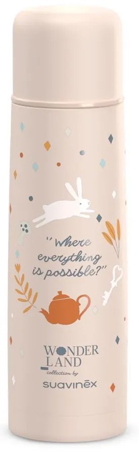 Μπουκάλι θερμός Suavinex 500ml Wonderland Pink