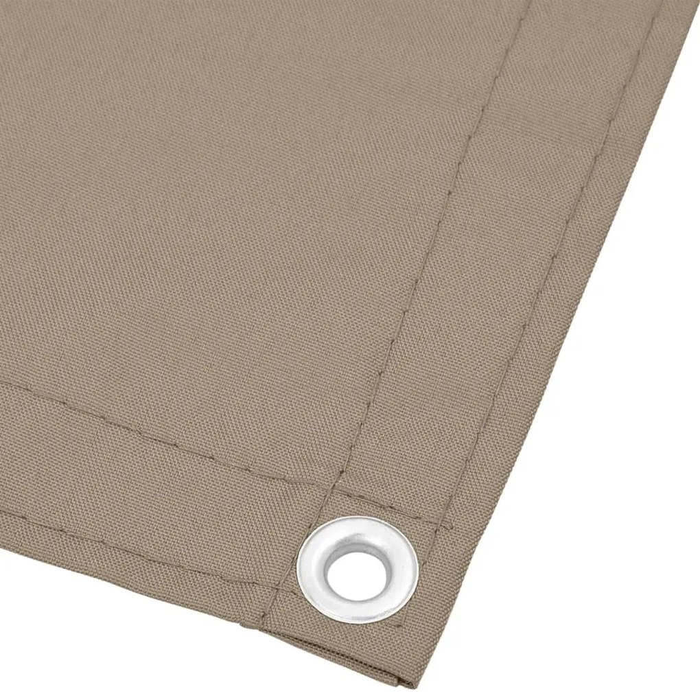 Διαχωριστικό Βεράντας Taupe 90x1000εκ 100% Πολ. Ύφασμα Oxford 4000244