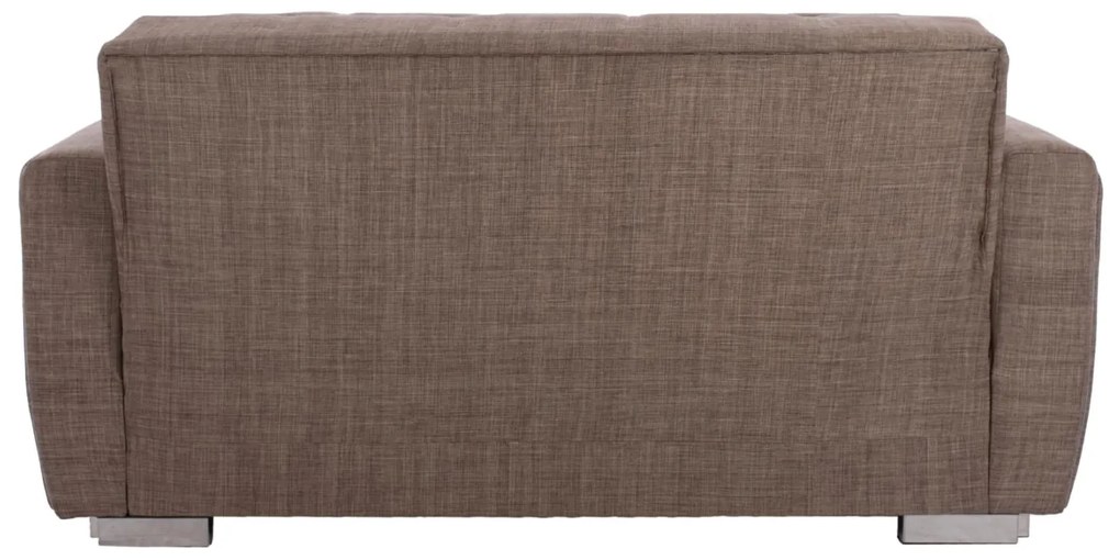 Καναπές - Κρεβάτι Polya 2θέσιος Καφέ 150x84x88 εκ. 150x84x88 εκ.