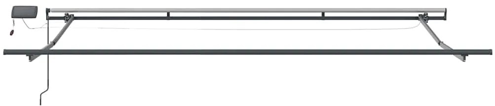 vidaXL Σκηνίτσα Αναδιπλούμενη Λευκό 450 x 300 εκ ύφασμα