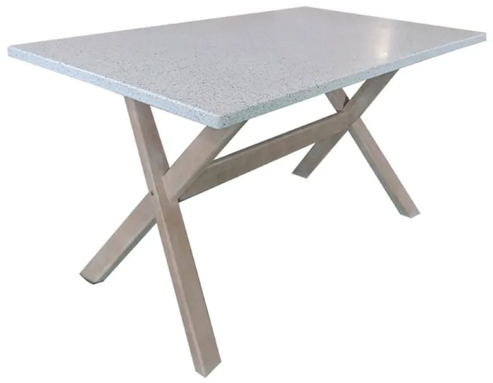 TERRAZZO ΤΡΑΠΕΖΙ TERRAZZO 140x80x75cm