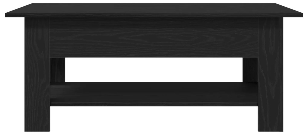 vidaXL Καφετιέρα Μαύρου Δρυς 102x55x42 εκ. Φτιαγμένη από ξύλο