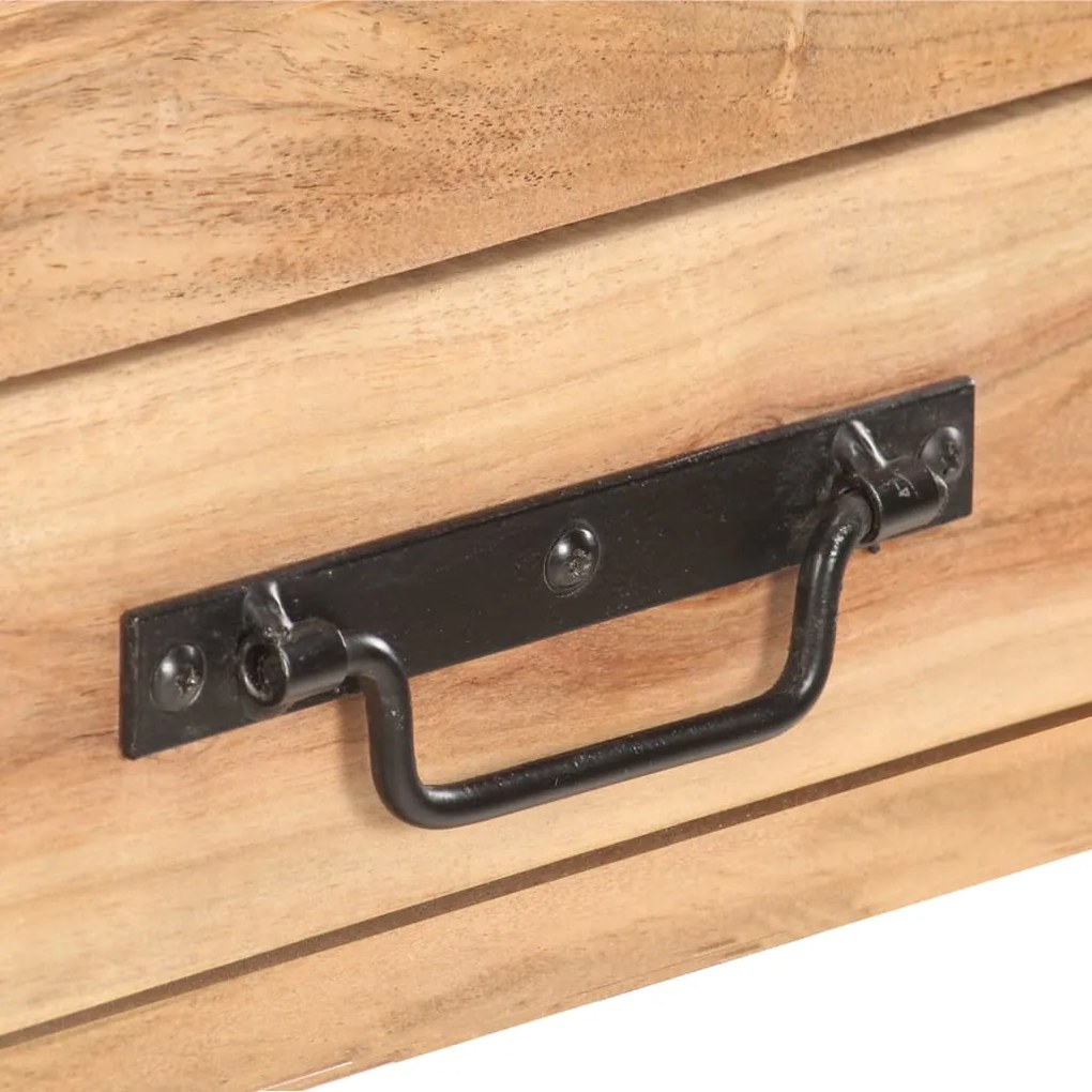 vidaXL Κονσόλα 120 x 30 x 75 εκ. από Μασίφ Ξύλο Ακακίας