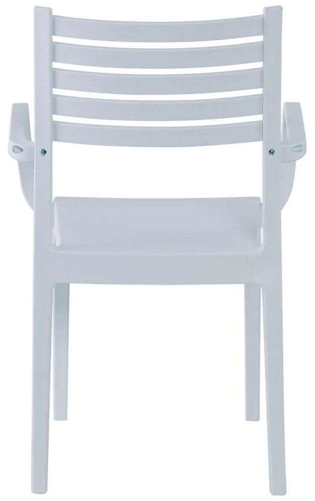 Πολυθρόνα OLIMPIA PP-UV Άσπρο 54x52x86cm
