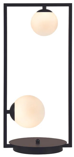 Φωτιστικό Επιτραπέζιο Aca OD91252TB QUADRO Λευκό (White)
