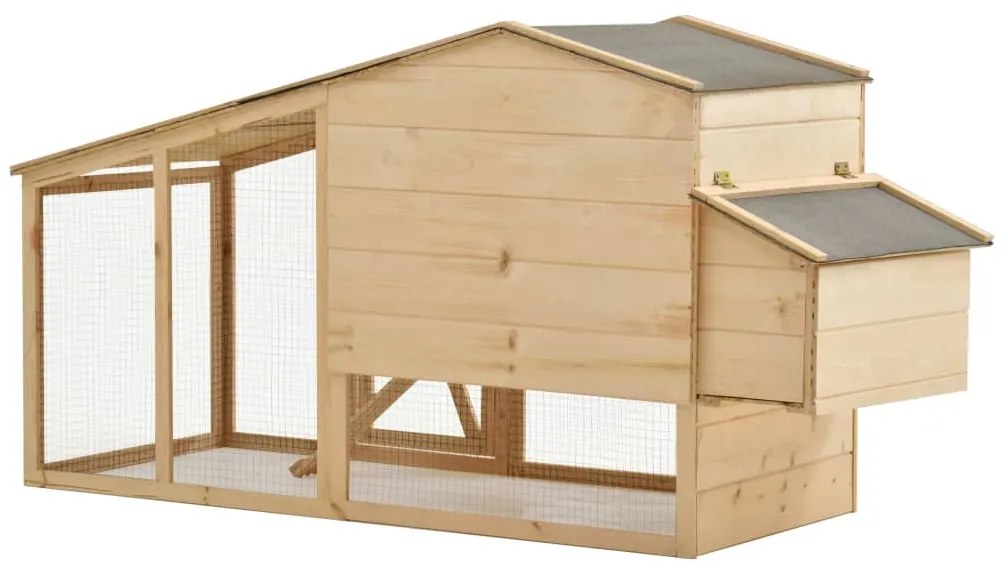 vidaXL Κοτέτσι 178 x 67 x 92 εκ. από Μασίφ Ξύλο Πεύκου