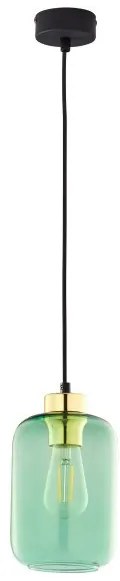 Κρεμαστό Φωτιστικό Οροφής 1xE27 Πράσινο Marco 6696 TK Lighting-6696-Πράσινο 6696