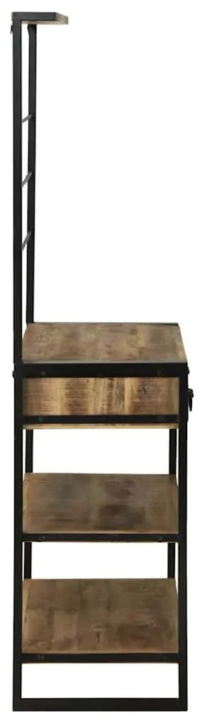 vidaXL Ράφι κουζίνας Καφέ 80 x 40 x 160 cm Μασίφ ξύλο μάνγκο
