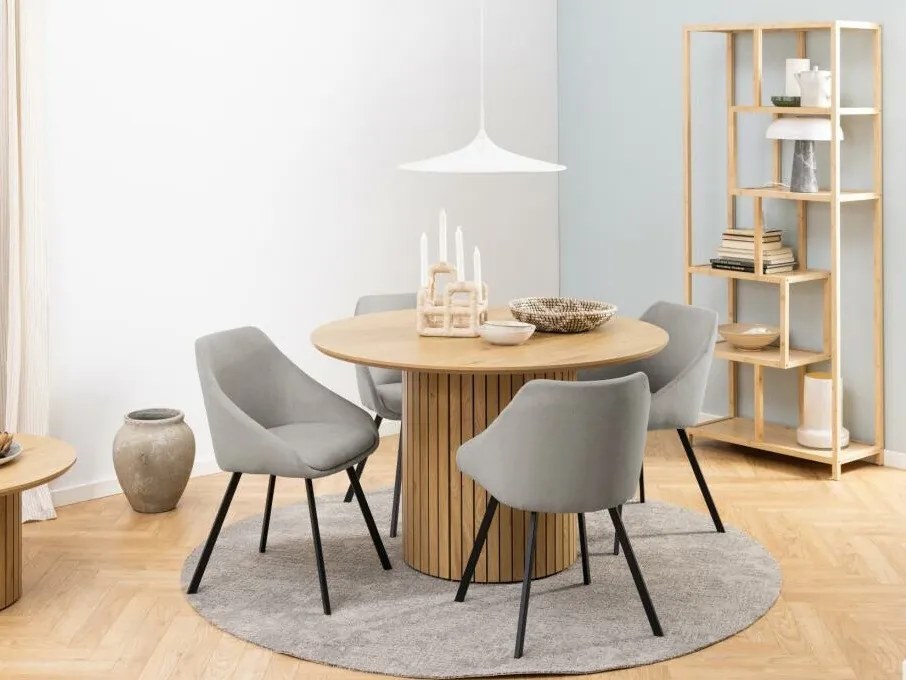 Τραπέζι Oakland 860, Άγρια δρυς, 75cm, 48 kg, Ινοσανίδες μέσης πυκνότητας | Epipla1.gr