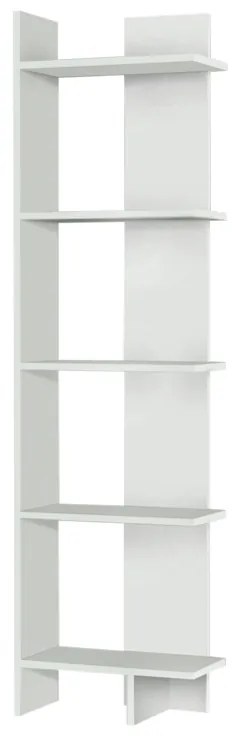 ΒΙΒΛΙΟΘΗΚΗ PERLA MEGAPAP ΧΡΩΜΑ ΛΕΥΚΟ 48X22X170ΕΚ.