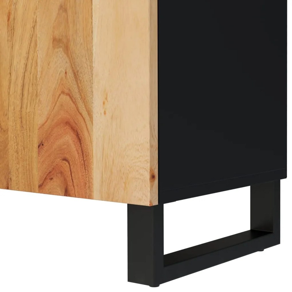 vidaXL Έπιπλο Τηλεόρασης 105x33,5x46 εκ Μασίφ Ξύλο Ακακίας &amp; Επ. Ξύλο