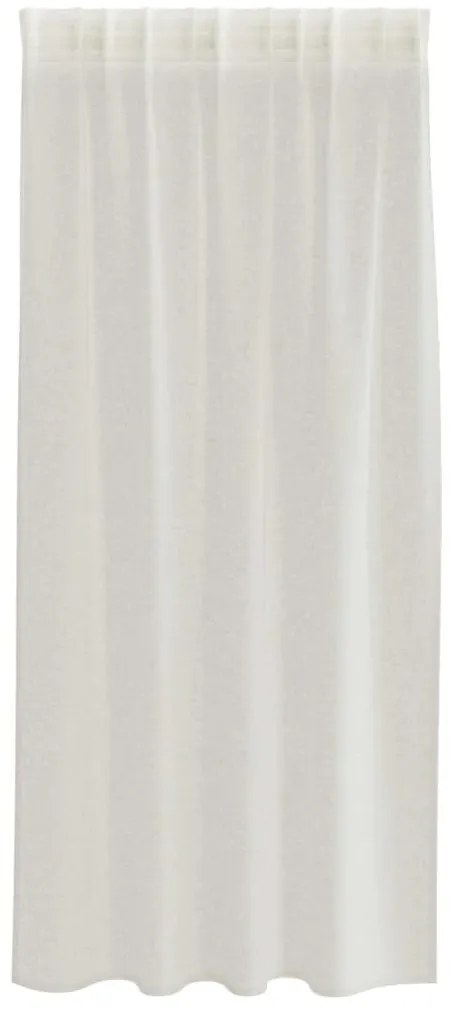 vidaXL Κουρτίνες με κουρτίνες 2 pcs Κρεμ 140x175cm Πολυεστέρας