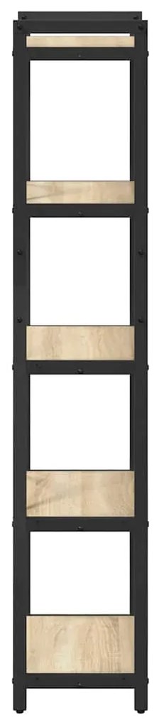 vidaXL Βιβλιοθήκη Sonoma Δρυς 40 x 30 x 153 εκ Επεξεργασμένο ξύλο