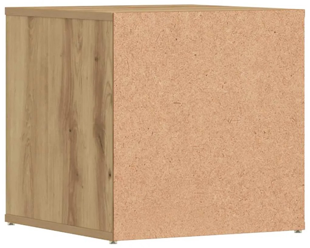 vidaXL Συρτάρι Box Artisan Δρυς 40,5x40x40 cm Ξύλο μηχανής