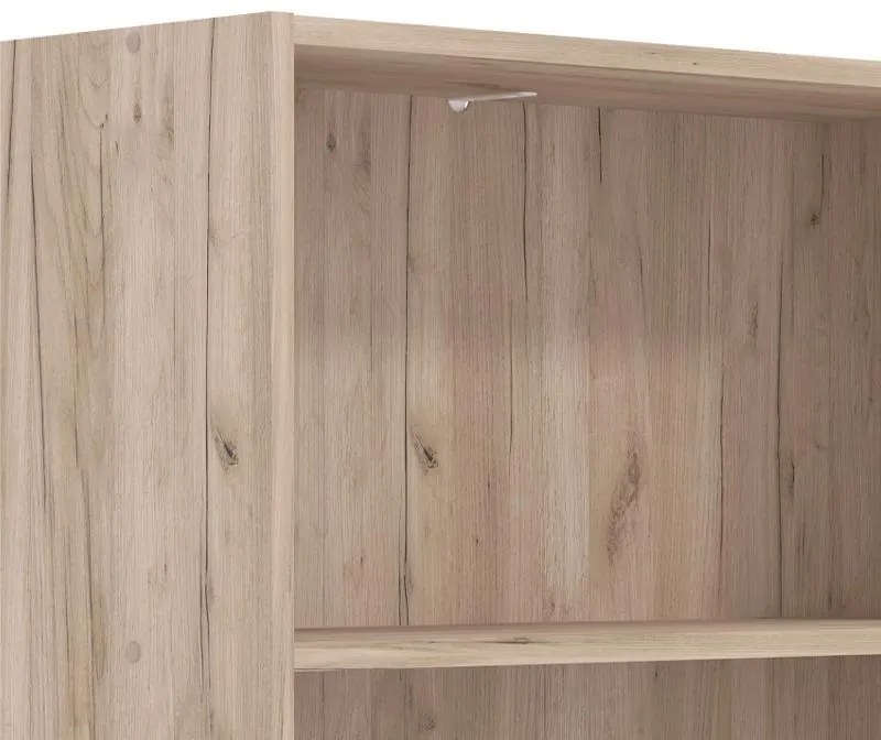 Βιβλιοθήκη Tomar 4 Γκρί Δρύς 70x24,5x142 εκ. 70x24.5x142 εκ.