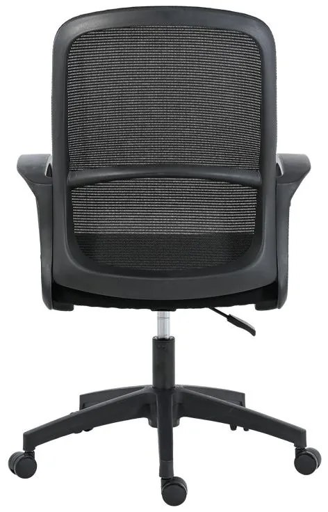 Καρέκλα Γραφείου Zuena σε Μαύρο 61x58x103εκ. 61x58x93 εκ.