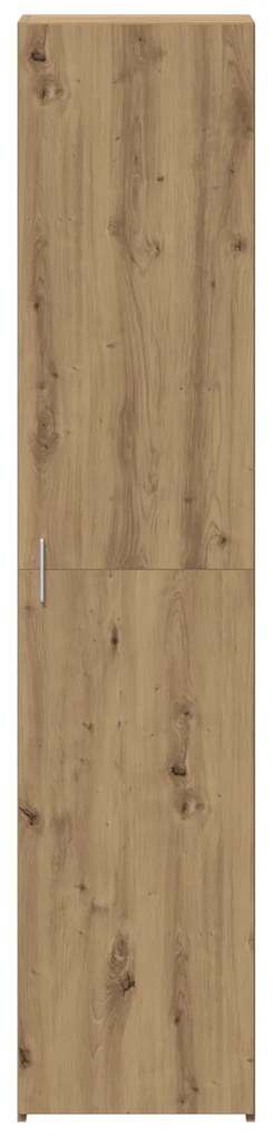 vidaXL Υψηλός μπουφές Artisan Oak 40x42.5x185 cm Επεξεργασμένο ξύλο