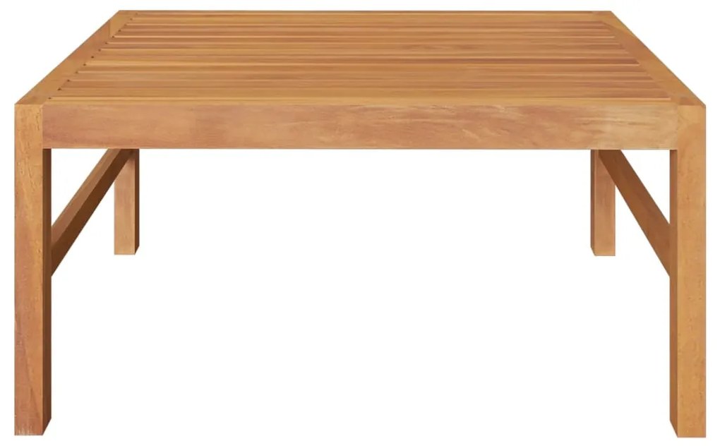 vidaXL Τραπέζι Κήπου 63 x 63 x 30 εκ. από Μασίφ Ξύλο Teak