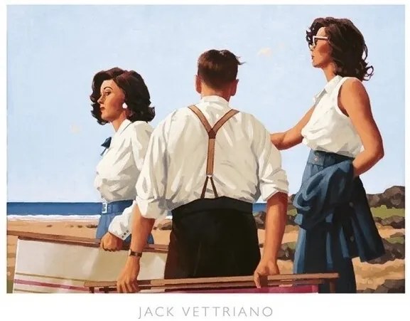 Εκτύπωση τέχνης Jack Vettriano - Young Hearts