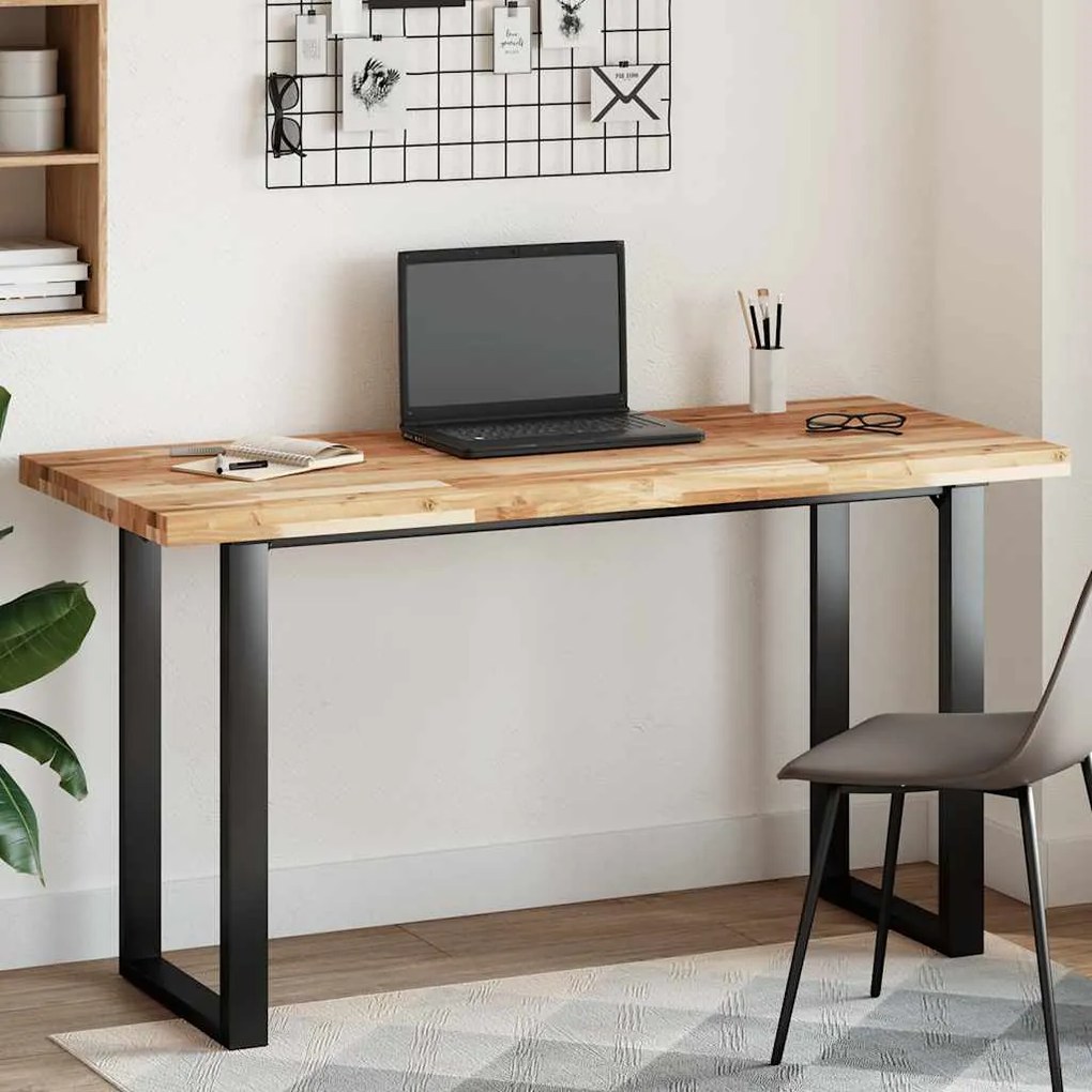vidaXL Επιφάνεια Γραφείου Ορθογώνια 120x60x4 εκ. Μασίφ Ξύλο Ακακίας