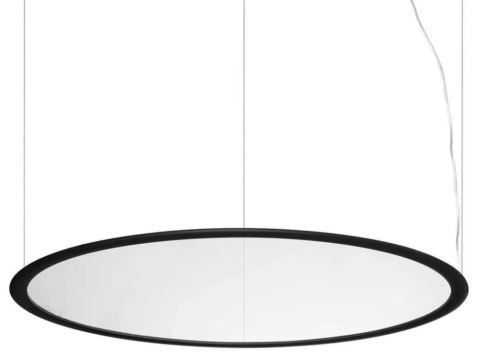 Φωτιστικό Οροφής Orbit 314037 Φ93x25,5/205,5cm Led 9100lm 61W 3000K Black Ideal Lux