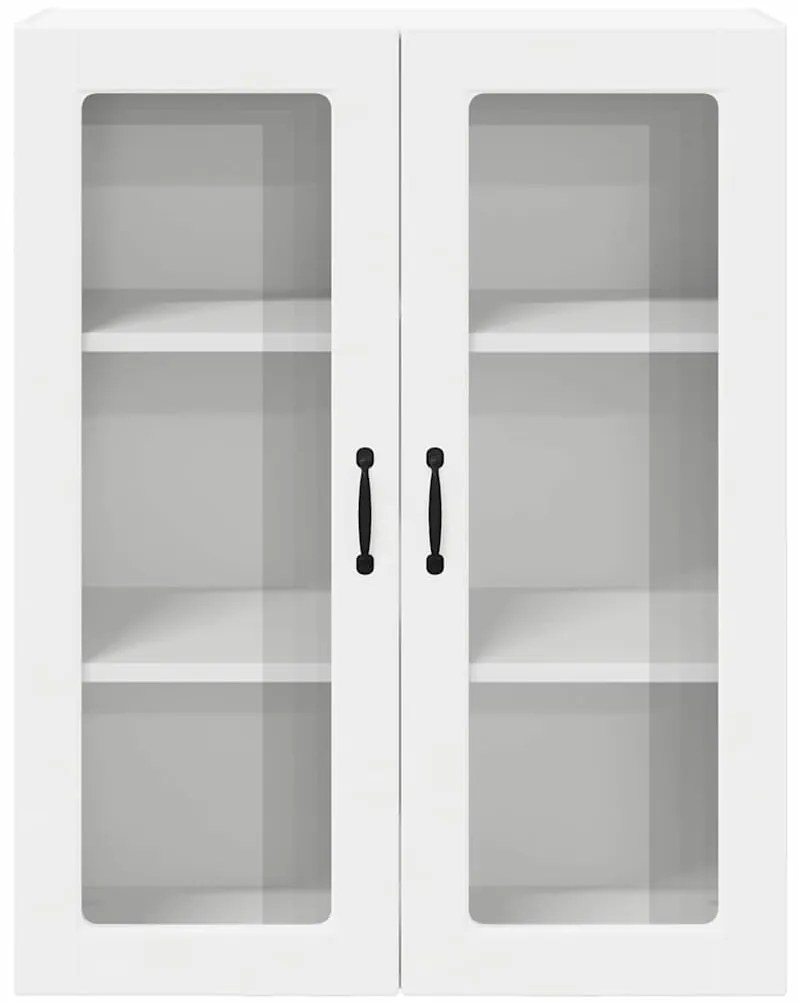 vidaXL Κρεμαστό ντουλάπι κουζίνας Επιτοίχιο Λευκό 80 x 31 x 100 εκ.