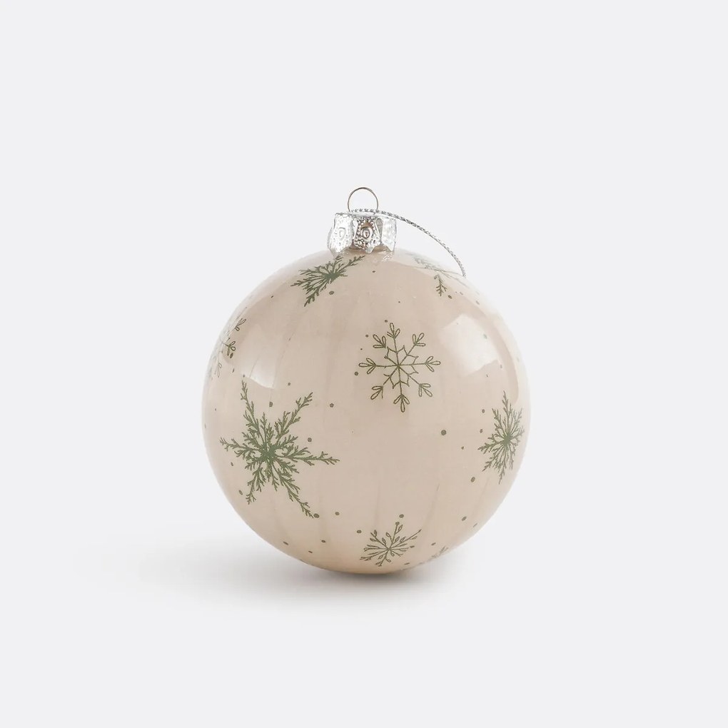 Σετ 24 τυπωμένες μπάλες με νιφάδες, Caspar