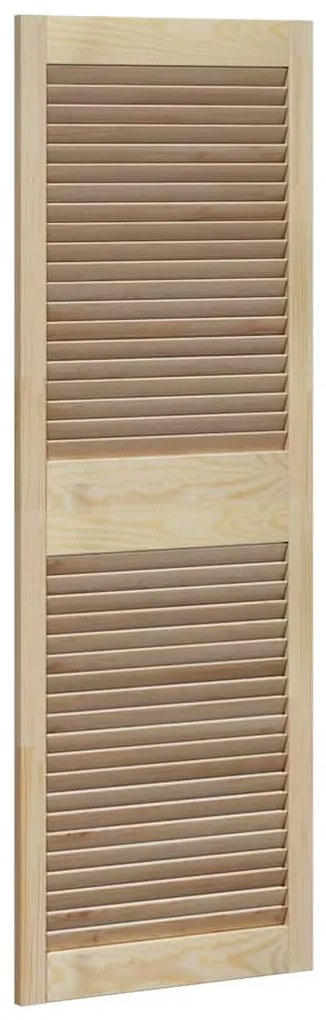 vidaXL Πόρτα Ντουλάπας με πόρτα 2 pcs Φυσικό 140.5 x 2.1 x 49.5 cm