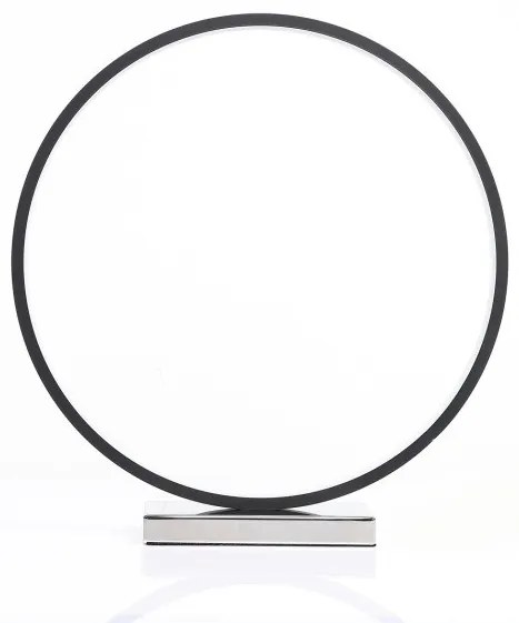 Designnest Round Table Lamp Heng Σφαιρική διακοσμητική λάμπα διαμέτρου 35 εκατοστών με ροοστάτη Μαύρο-DH1246/RDTB35-Μαύρο DH1246/RDTB35