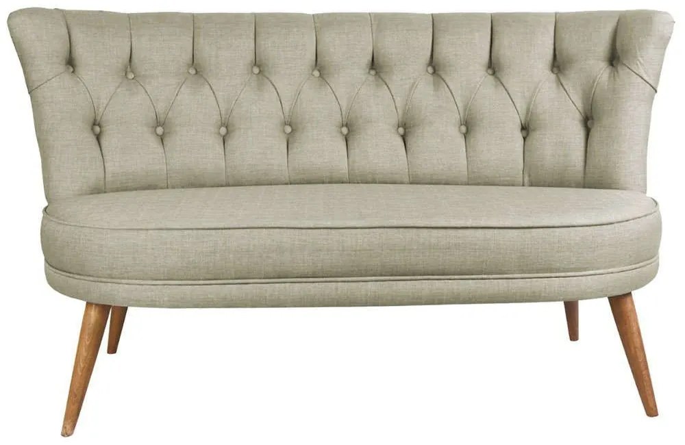 Καναπές Διθέσιος Richland Loveseat 558ZEN1213 140x71x80cm Grey