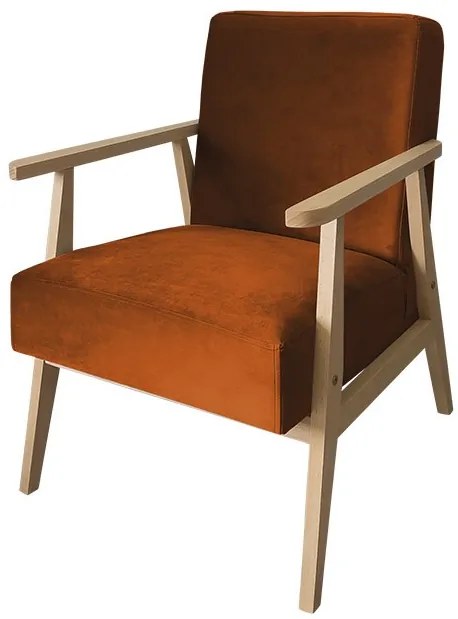 Πολυθρόνα Retro-Portokali - 59.00Χ67.00Χ76.00cm