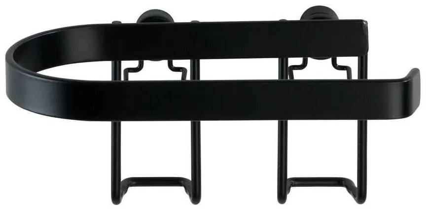 Χαρτοθήκη (15x10x7.5) Wenko Classic Plus Black 23884100