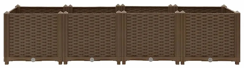 vidaXL Ζαρντινιέρα 160 x 40 x 38 εκ. από Πολυπροπυλένιο