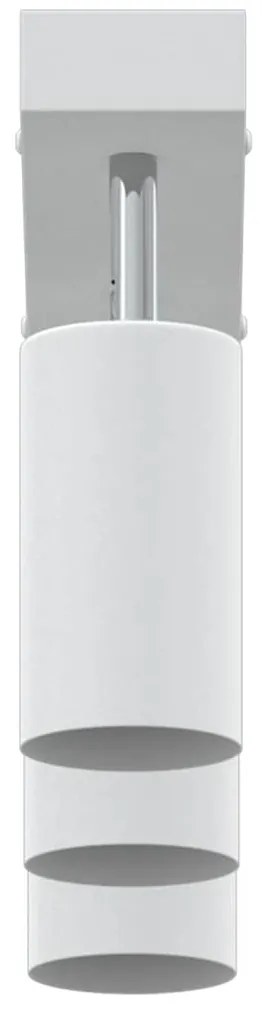 vidaXL Σποτ οροφής Λευκό 38 x 5.5 x 16.5 εκ Ατσάλι