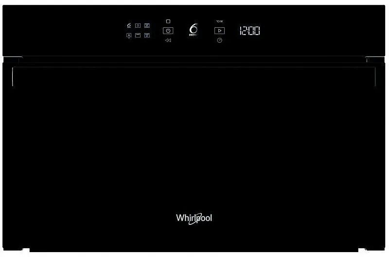 Whirlpool WMD44MB Εντοιχιζόμενος Φούρνος Μικροκυμάτων με Γκριλ 31lt 1000W Μαύρος