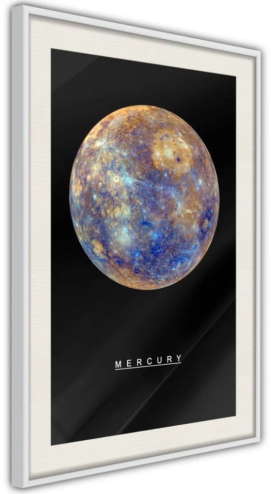 Αφίσα - The Solar System: Mercury - 20x30 - Χρυσό - Χωρίς πασπαρτού