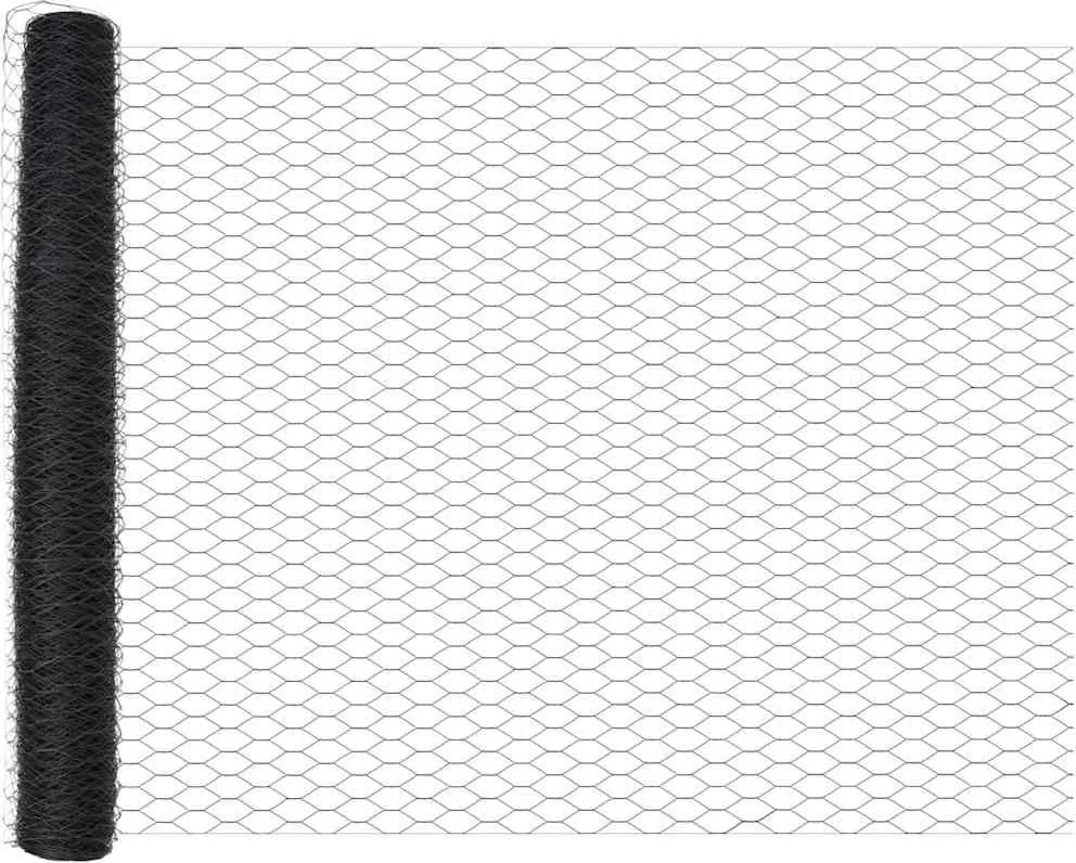 vidaXL Στύλος Περιφράξεων Γκρι