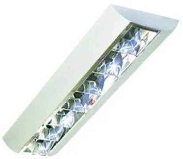 Φωτιστικό Οροφής Φθορίου από INOX ΓΚΡΙ 1Χ18W W1X18GREY ACA-W1X18GREY-Γκρι W1X18GREY