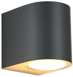 Άπλικα τοίχου it-Lighting Powell 802002-Anthraki