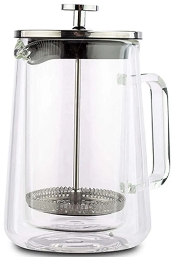 Καφετιέρα Με Έμβολο Acer 10-225-025 17x15,5x24cm 1000ml Clear Nava Steel,Glass