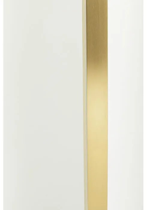 Καθρέφτης Τοίχου Arezzo Μεταλλικό Χρυσό 80x6.5x120εκ. - Χρυσό
